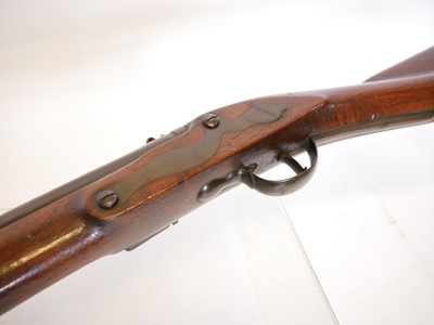 Lot 25 - Early Flintlock blunderbuss, of heavy...