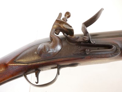 Lot 25 - Early Flintlock blunderbuss, of heavy...