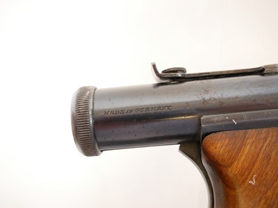 Lot 81 - Boxed Haenel Model 28 .177 air pistol, serial...
