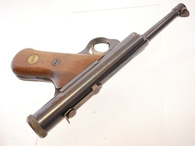 Lot 81 - Boxed Haenel Model 28 .177 air pistol, serial...