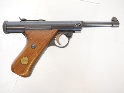 Lot 81 - Boxed Haenel Model 28 .177 air pistol, serial...