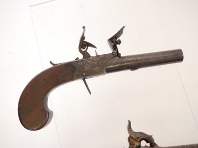 Lot 5 - Three pistols, to include a percussion 44 bore...