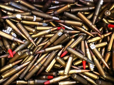 Lot 561 - Collector's lot of 7.62x51mm NATO, 335 rounds....