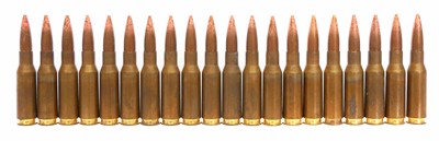 Lot 521 - 280 / 30 Experimental EM1 Carbine ammunition,...