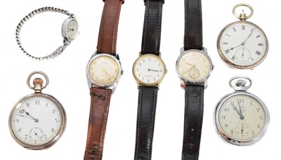 Lot 131 - A selection of watches and pocket watches