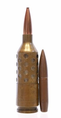 Lot 515 - Extremely rare inert .27 / 7mm experimental...