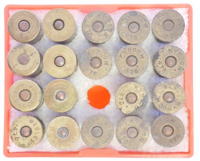 Lot 581 - .476 Enfield Revolver cartridges, 19 rounds, 4...