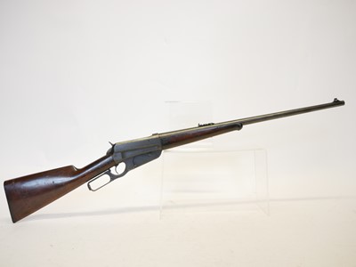 Lot Winchester 1895 .405 lever action rifle,...