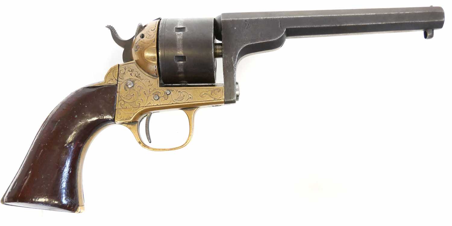 Lot 14 - Moore patent .32 rimfire revolver, serial...