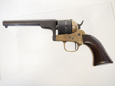 Lot 14 - Moore patent .32 rimfire revolver, serial...