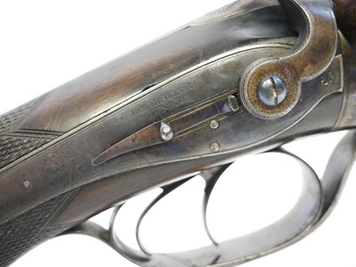 Lot 35 - E. M. Reilly .577 double rifle, serial number...