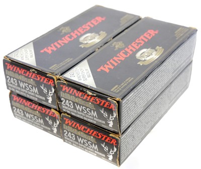 Lot 563 - Winchester .243 Winchester Super Short Magnum...