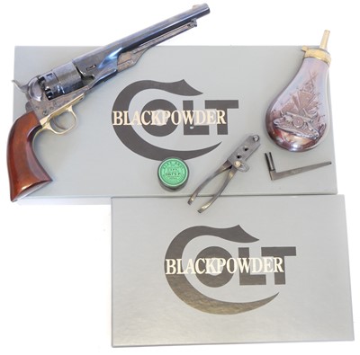 Lot 196 - 20th Century Colt 1860 Army .44 revolver,...