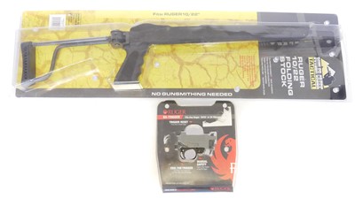 Lot 482 - Ruger 10-22 BX trigger upgrade, also a Butler...
