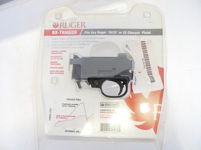 Lot 482 - Ruger 10-22 BX trigger upgrade, also a Butler...