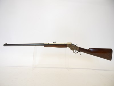 Lot 31 - Stevens .25 rimfire falling block rifle,...
