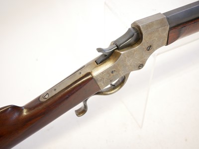 Lot 31 - Stevens .25 rimfire falling block rifle,...