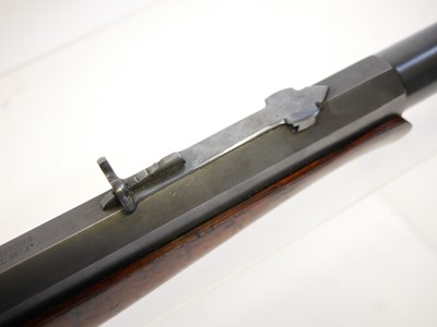 Lot 31 - Stevens .25 rimfire falling block rifle,...