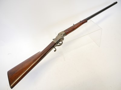 Lot 31 - Stevens .25 rimfire falling block rifle,...