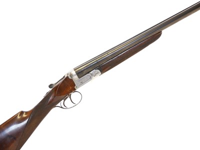 Lot 392 - Beretta 12 bore side by side shotgun, serial...
