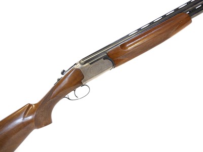 Lot 393 - Lanber 12 bore over and under shotgun, serial...