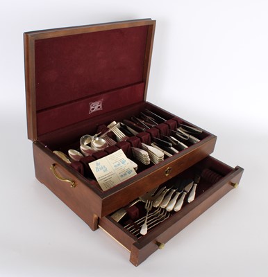 Lot 24 - A "Bride's Set" Silver Plated Canteen of Cutlery