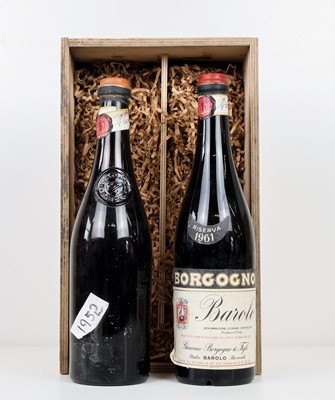 Lot 79 - 2 bottles Old Vintage Riserva Barolo and one other