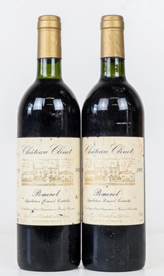 Lot 9 - 2 bottles Chateau Clinet Grand Cru