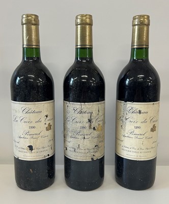 Lot 10 - 3 bottles Chateau La Croix du Casse Grand Vin de Pomerol