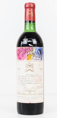 Lot 11 - 1 bottle Chateau Mouton Rothschild Premier Grand Cru Classe Pauillac