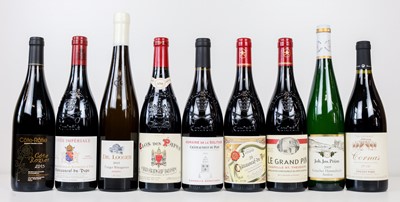 Lot 30 - 9 bottles Mixed Lot exceptional Northern and Southern Rhone Wines
