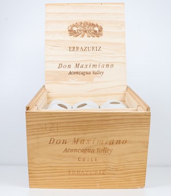 Lot 60 - 6 bottles in OWC Errazuriz ‘Don Maximiano’ Founders