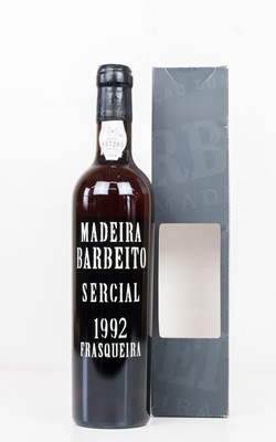 Lot 107 - 1 x 50cl. ‘Frasqueira’ bottle Barbeito Single Harvest