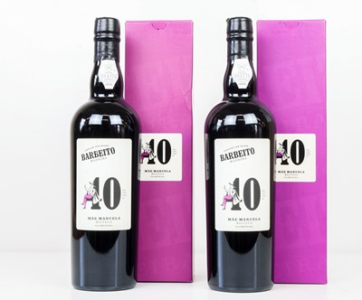 Lot 125 - 2 Bottles Barbeito ‘Mae Manuela’ 40 YO Malvasia