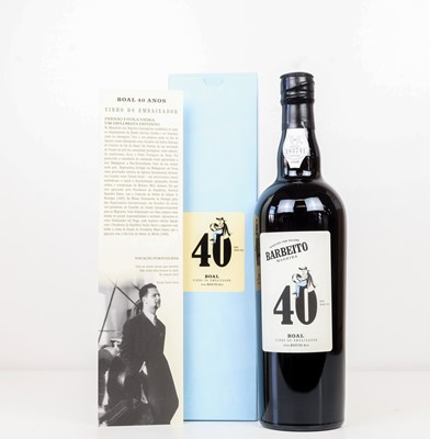 Lot 126 - 1 bottle Barbeito ‘Vinho do Embaixador’ 40 YO Boal