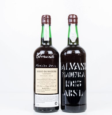 Lot 129 - 2 bottles Artur de Barros e Sousa Lda Malvasia