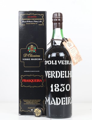 Lot 1 bottle d’Oliveiras Vintage 1850 Verdelho