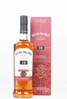 Lot 158 - 1 bottle Bowmore 18 YO Manzanilla Cask