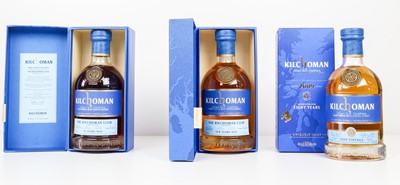 Lot 162 - 3 bottles Fine Malt from Kilchoman Distillery