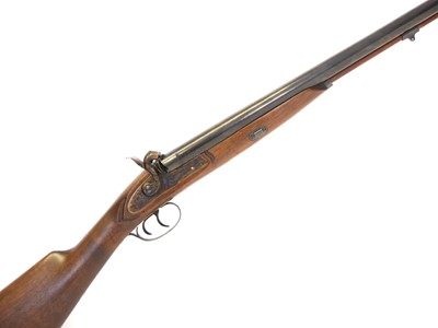 Lot Pedersoli percussion 12 bore side by side...