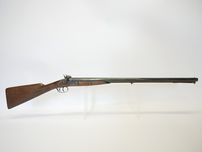 Lot Pedersoli percussion 12 bore side by side...