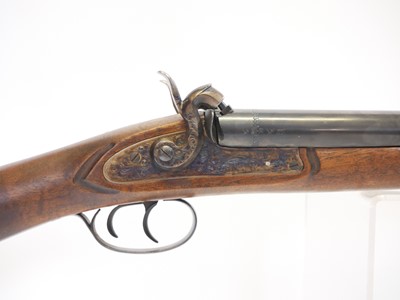 Lot Pedersoli percussion 12 bore side by side...