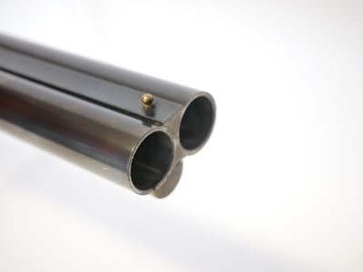 Lot Pedersoli percussion 12 bore side by side...