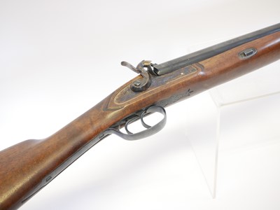 Lot Pedersoli percussion 12 bore side by side...