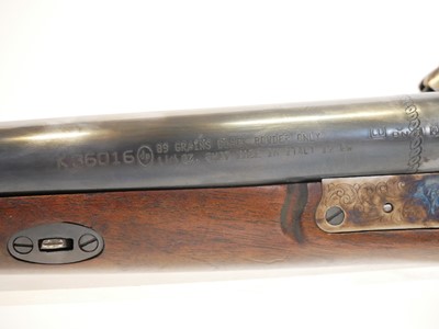 Lot Pedersoli percussion 12 bore side by side...
