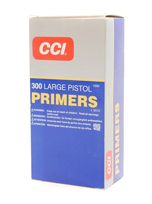 Lot CC Large pistol primers x 1000.  UK FIREARMS...