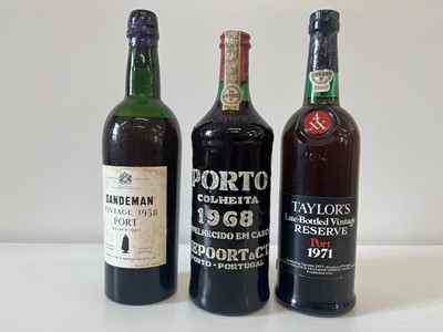 Lot 94 - 3 bottles Mixed Lot Fine Port