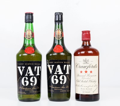 Lot 184 - 3 bottles Scotch Whisky