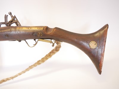 Lot North African Snaphaunce lock musket or Kabyle,...