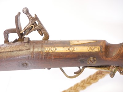 Lot North African Snaphaunce lock musket or Kabyle,...